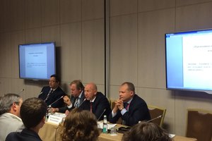 Антон Мороз выступил на круглом столе по проблемам инженерных изысканий