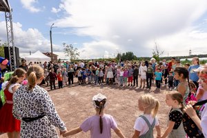 В Ольгинской деревне в Парголово отметили День семьи, любви и верности