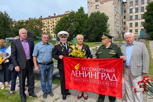 Руководство «Балтийского объединения» приняло участие в акции памяти в честь 100-летия Героя Советского Союза Феодосия Смолячкова