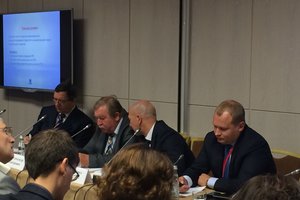 Антон Мороз выступил на круглом столе по проблемам инженерных изысканий